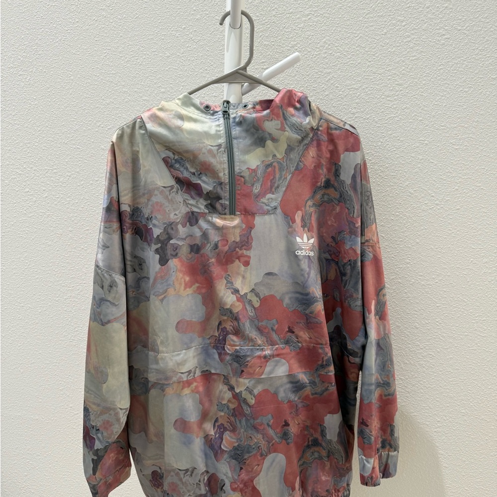 Adidas Multicolor Camo Windbreaker Jacket